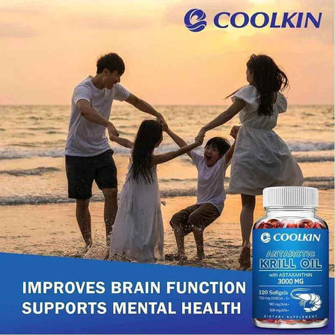 Antarctic Krill OilnutriamazonianutriamazoniaAntarctic Krill Oil 3000mg Maximum Strength | Coolkin
Introduction
Premium Antarctic krill oil capsules from Coolkin, distributed by nutriamazonia, delivering a robuAntarctic Krill Oil - Heart Health Support Coolkin Adults