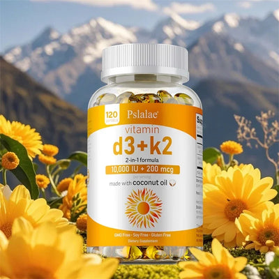 Vitamin D3+K2 Supplement - Supports Joint and bone