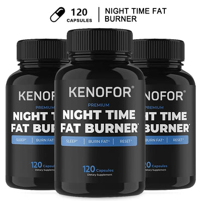 Night Time Fat Burner Supplement To Reduce Belly Fat - Helps Metabolic Cleansing, Sleep Aid Appetite Suppressant & Fat Burner Amazondiabacai