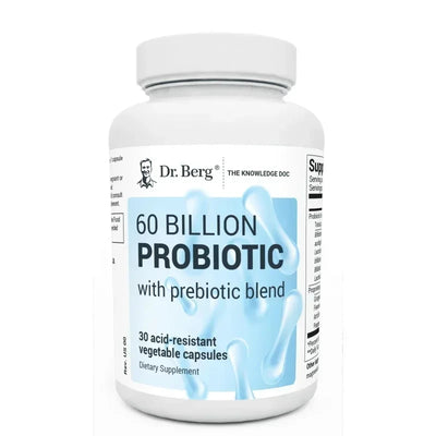60 Billion Probiotics Supplement - Prebiotics & Probiotics for Digestive Health, Occasional Constipation, Gas & Bloating Unisex Amazondiabacai