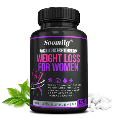 Thermogenic Fat Burner - Natural Appetite Suppressant, Metabolism Booster, Weight Management, Immunity, Metabolism, 120 Capsules Amazondiabacai