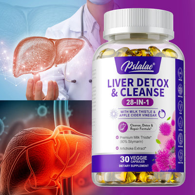 Liver Detox & Cleanse - Supports Immune, Cardiovascular and Respiratory Health,Antioxidant,Supports Fat Metabolism - 60 Capsules Amazondiabacai