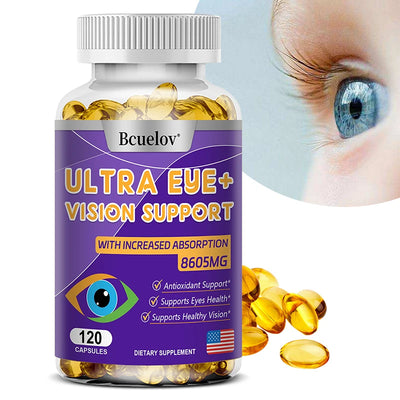 Lutein supplement with zeaxanthin, bilberry extract and vitamin A for antioxidant, vision health and eye fatigue relief Amazondiabacai