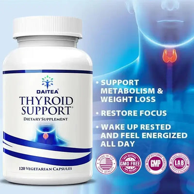 Iodine Thyroid Support Supplement Dietary Thyroid Support & Protection Vitamins & Minerals Support Metabolism & Overall Health