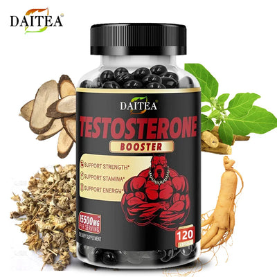 Natural Energy Supplement for Men - Boost Strength, Energy - Endurance Test Supplement, Muscle Growth Amazondiabacai