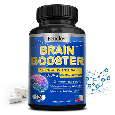 Advanced Brain Booster - Promotes Healthy Brain Development, Improves Memory, Concentration and Learning Abilities Amazondiabacai