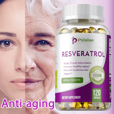 Resveratrol Extract - Helps Support Cardiovascular Health, Promotes Skin Radiance, and Antioxidants Amazondiabacai