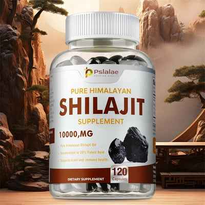 Shilajit Supplements - Supports Brain Health, Improves Cognitive Function, Enhances Memory & Concentration, and Boosts Immunity Amazondiabacai