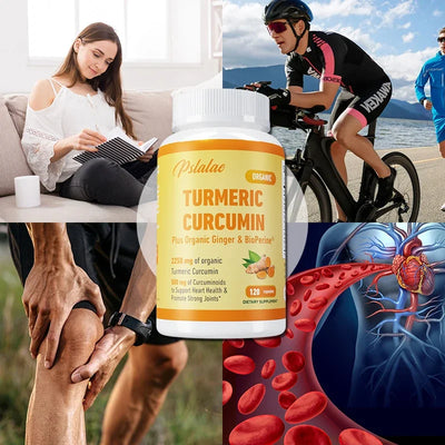 Curcumin Turmeric Capsules - 95% Curcuminoids & BioPerine - Improves Joint Flexibility, Improves Digestion, Antioxidant Suppleme Amazondiabacai