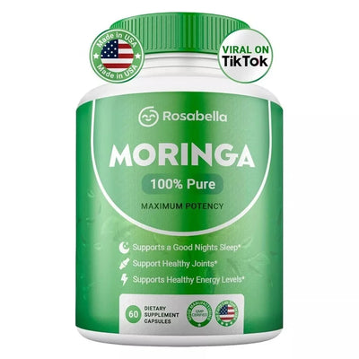 Moringa Capsules for Immune Support and Gut Health, Overall Wellness, Antioxidants Amazondiabacai
