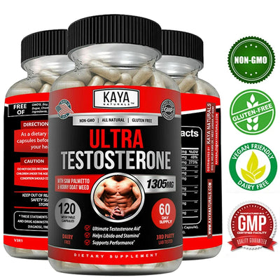 Male Muscle Booster - Natural Workout Supplement To Boost Energy, Endurance and Strength Amazondiabacai
