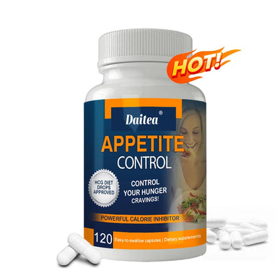 Daitea Appetite Control Capsules - Organic Vitamin C, Chitosan (90% DAC), Boosts Metabolism, Burns Fat, Healthy Digestion Amazondiabacai