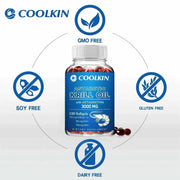 Antarctic Krill OilnutriamazonianutriamazoniaAntarctic Krill Oil 3000mg Maximum Strength | Coolkin
Introduction
Premium Antarctic krill oil capsules from Coolkin, distributed by nutriamazonia, delivering a robuAntarctic Krill Oil - Heart Health Support Coolkin Adults