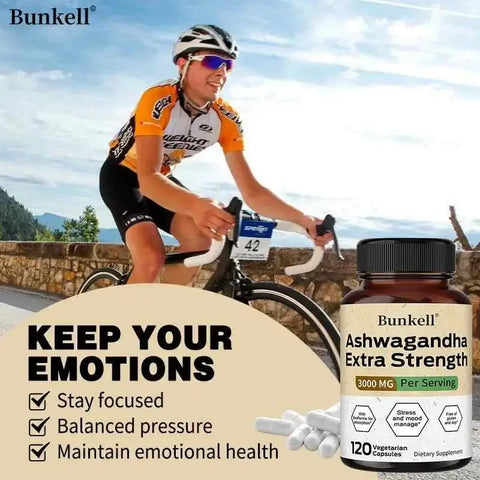 Ashwagandha 3000mg CapsulesnutriamazonianutriamazoniaAshwagandha 3000mg Capsules – Stress Support
Introduction
Bcuelov Ashwagandha 3000mg Capsules deliver stress support and mood balance for adults seeking daily resiliAshwagandha 3000mg - Stress Support Bcuelov Adults Calm