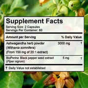 Ashwagandha 3000mg CapsulesnutriamazonianutriamazoniaAshwagandha 3000mg Capsules – Stress Support
Introduction
Bcuelov Ashwagandha 3000mg Capsules deliver stress support and mood balance for adults seeking daily resiliAshwagandha 3000mg - Stress Support Bcuelov Adults Calm