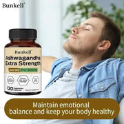 Ashwagandha 3000mg CapsulesnutriamazonianutriamazoniaAshwagandha 3000mg Capsules – Stress Support
Introduction
Bcuelov Ashwagandha 3000mg Capsules deliver stress support and mood balance for adults seeking daily resiliAshwagandha 3000mg - Stress Support Bcuelov Adults Calm