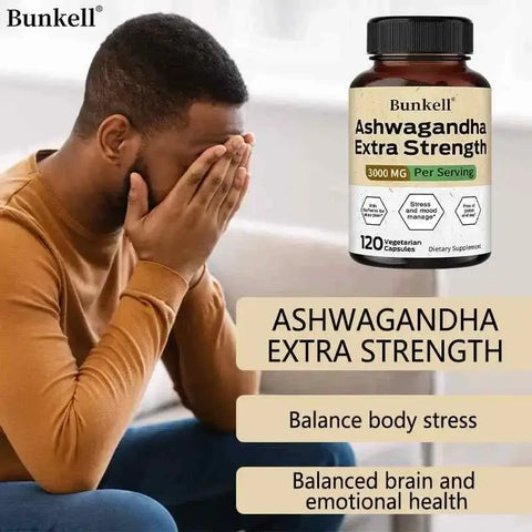 Ashwagandha 3000mg CapsulesnutriamazonianutriamazoniaAshwagandha 3000mg Capsules – Stress Support
Introduction
Bcuelov Ashwagandha 3000mg Capsules deliver stress support and mood balance for adults seeking daily resiliAshwagandha 3000mg - Stress Support Bcuelov Adults Calm