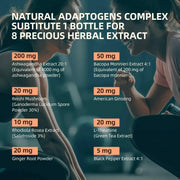 Ashwagandha Calm ComplexnutriamazonianutriamazoniaAshwagandha Calm Complex 8-in-1 Adaptogen Blend by HappieVita
Introduction
HappieVita's Ashwagandha Calm Complex, from Nutriamazonia, is a 4000 mg daily blend for adAshwagandha Calm Complex - Stress Relief And Focus HappieVita