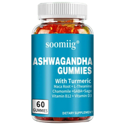 Ashwagandha GummiesnutriamazonianutriamazoniaAshwagandha Gummies for Stress Relief
Introduction
SOOMIIG Ashwagandha Gummies deliver daily calm and balance in a plant-based, convenient gummy format. Designed forAshwagandha Gummies - Stress Relief Soomiig Adults Calm