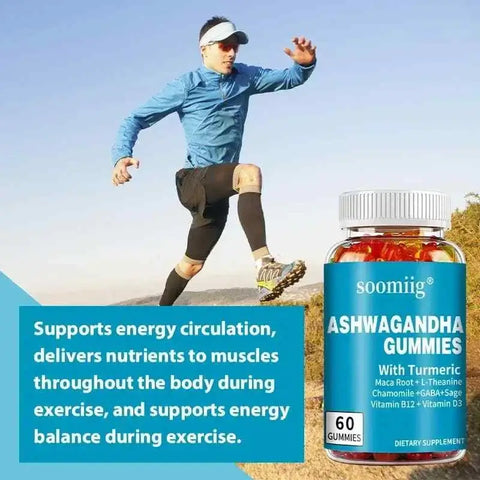 Ashwagandha GummiesnutriamazonianutriamazoniaAshwagandha Gummies for Stress Relief
Introduction
SOOMIIG Ashwagandha Gummies deliver daily calm and balance in a plant-based, convenient gummy format. Designed forAshwagandha Gummies - Stress Relief Soomiig Adults Calm