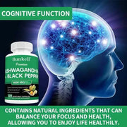 Ashwagandha with Black PeppernutriamazonianutriamazoniaAshwagandha with Black Pepper: Stress Relief &amp; Focus
Introduction
A unisex daily supplement that blends organic ashwagandha with black pepper to support stress rAshwagandha - Stress Relief and Focus Bunkell Premium