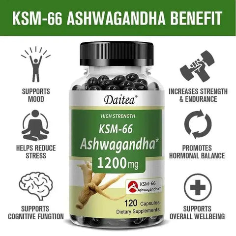 Ashwagandha 1200 mgnutriamazonianutriamazoniaNutriamazonia Ashwagandha 1200 mg with Organic KSM-66
Introduction
Nutriamazonia's Ashwagandha 1200 mg with Organic KSM-66 supports energy, focus, and natural stressAshwagandha - Stress Relief And Focus Nutriamazonia Adults