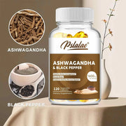 Ashwagandha 1600mgnutriamazonianutriamazoniaPslalae Ashwagandha 1600mg – Stress Relief &amp; Vitality
Introduction
Pslalae Ashwagandha 1600mg is a daily supplement for adults seeking stress relief, mood supporAshwagandha - Stress Relief Pslalae Adults Vitality