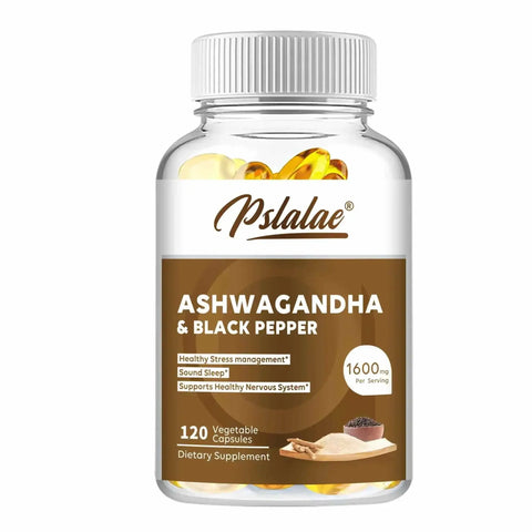 Ashwagandha 1600mgnutriamazonianutriamazoniaPslalae Ashwagandha 1600mg – Stress Relief &amp; Vitality
Introduction
Pslalae Ashwagandha 1600mg is a daily supplement for adults seeking stress relief, mood supporAshwagandha - Stress Relief Pslalae Adults Vitality