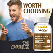 Ashwagandha 1600mgnutriamazonianutriamazoniaPslalae Ashwagandha 1600mg – Stress Relief &amp; Vitality
Introduction
Pslalae Ashwagandha 1600mg is a daily supplement for adults seeking stress relief, mood supporAshwagandha - Stress Relief Pslalae Adults Vitality