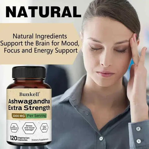 Ashwagandha Extra StrengthnutriamazonianutriamazoniaAshwagandha Extra Strength 3000 mg – Taoters Unisex Vitality Introduction
Nutriamazonia-backed Taoters Ashwagandha Extra Strength supports stress relief and daily viAshwagandha - Stress Relief Taoters Unisex Vitality