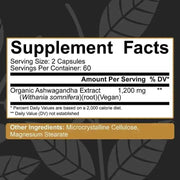 Ashwagandha - Stress SupportnutriamazonianutriamazoniaAshwagandha Tecepec Organic Extract 1200mg for Men
Introduction
Tecepec Organic Ashwagandha Extract for Men supports stress relief and daily vitality. Formulated forAshwagandha - Stress Support Tecepec Men Vitality