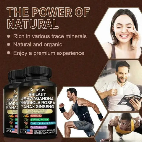 Ashwagandha Turmeric GinsengnutriamazonianutriamazoniaAshwagandha Turmeric Ginseng Complex – Immune Support for Daily Wellness
Introduction
Soomiiig Ashwagandha Turmeric Ginseng Complex is a daily herbal supplement for Ashwagandha Turmeric Ginseng Complex - Immune Support