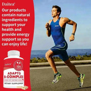 B Complex Energy SupportnutriamazonianutriamazoniaDaitea B-Complex Energy Support with Rhodiola
Introduction
Daitea B-Complex Energy Support is a daily multivitamin for adults seeking steady energy and resilience. EB Complex - Energy Support Daitea Adults Vitality