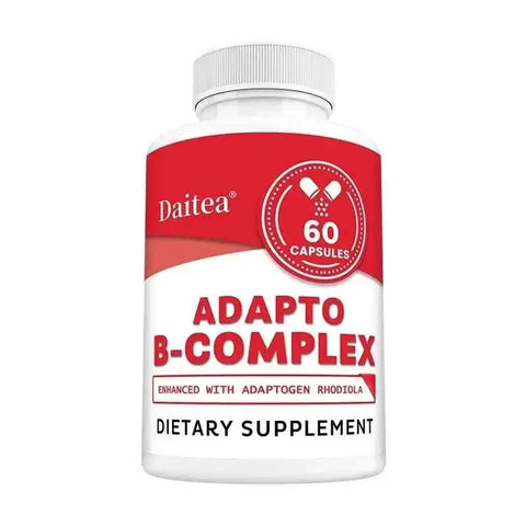 B Complex Energy SupportnutriamazonianutriamazoniaDaitea B-Complex Energy Support with Rhodiola
Introduction
Daitea B-Complex Energy Support is a daily multivitamin for adults seeking steady energy and resilience. EB Complex - Energy Support Daitea Adults Vitality